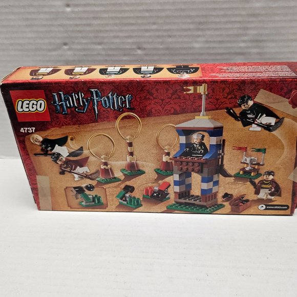 New Lego Harry Potter 4737 Quidditch Match Game Golden Snitch Oliver Draco marcu - Picture 2 of 15